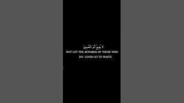 {وَاصْبِرْ فَإِنَّ اللَّهَ لَا يُضِيعُ أَجْرَ الْمُحْسِنِينَ}سورة هود الآيه(115) #القاريءإسلام صبحي#