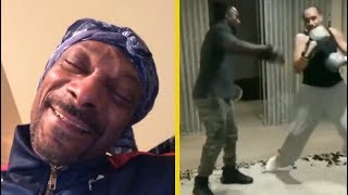 Snoop Dogg Reacts To People Clowning Stephen As Boxing Skills