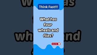 What Has Four Wheels and Flies | Funny Riddle Challenge