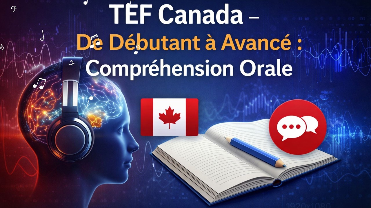 TEF Canada – Préparation Intensive : Compréhension Orale ||The Power Of Languages ||