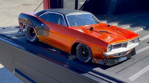 A Traxxas Bandit VXL to 72 Cuda Drag and Paint Build Conversion (Part 2)