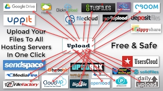 One Click To Upload Your Files To All Multiple Hosting Servers In Once