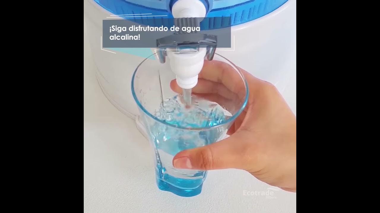 Mantenimiento del Filtro Purificador de Agua para Grifo Cocina de uso  casero Ecotrade Filters. 