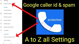 Google caller id & spam protection all A to Z settings | প্রটেকশন এর জন্য বেস্ট |Phone by Google screenshot 3