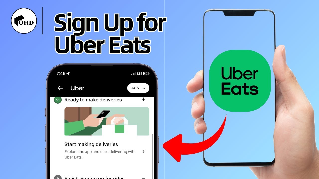 How to Sign Up for Uber Eats (2026) - YouTube