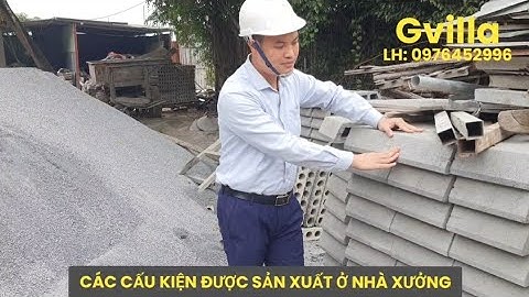 Nhà bê tông cốt thép tiền chế ở xưởng, lắp ghép đổ bê tông tại công trình. LH: 0976452996
