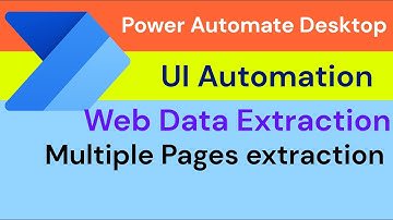 Power Automate UI Automation | Extract Data from Webpage | Data Scraping | Web Automation PAD.