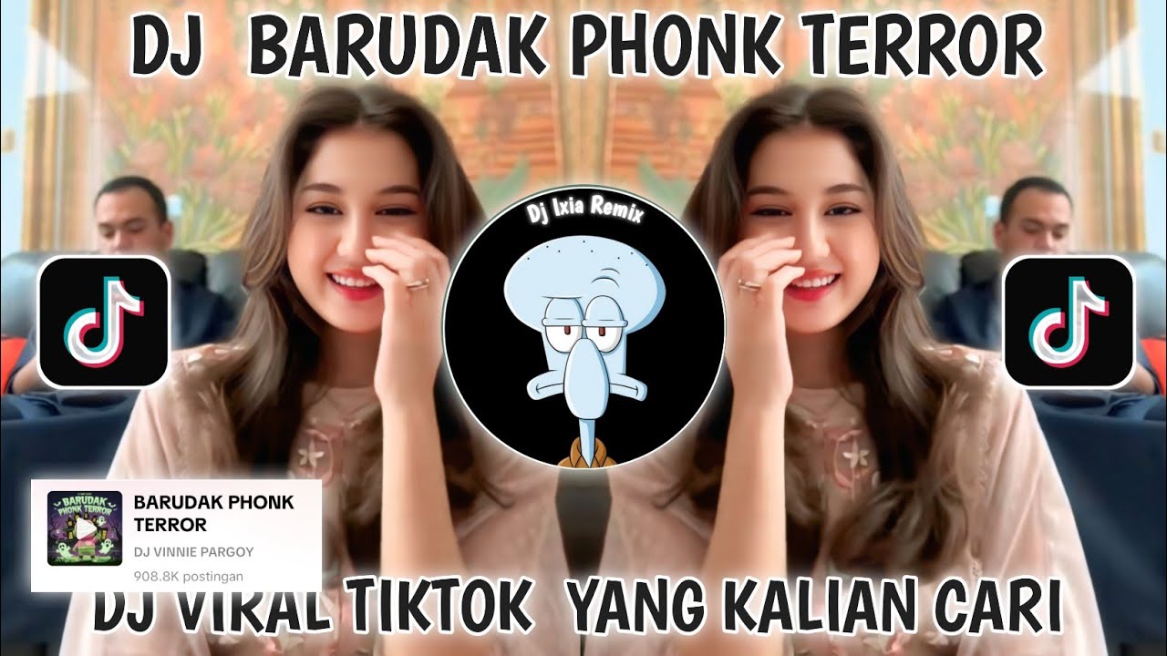 DJ PHONK TERROR VIRAL TIKTOK TERBARU 2025 YANG KALIAN CARI-DJ BARUDAK PHONK TERROR DJ VINNIE PARGOY