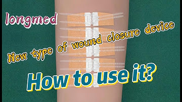 3D demonstration video of wound closure device. #wound #skincare