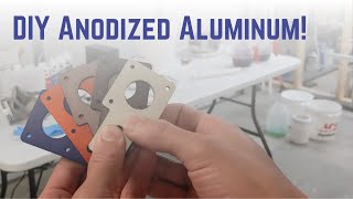 Anodize Your Own Aluminum Parts!