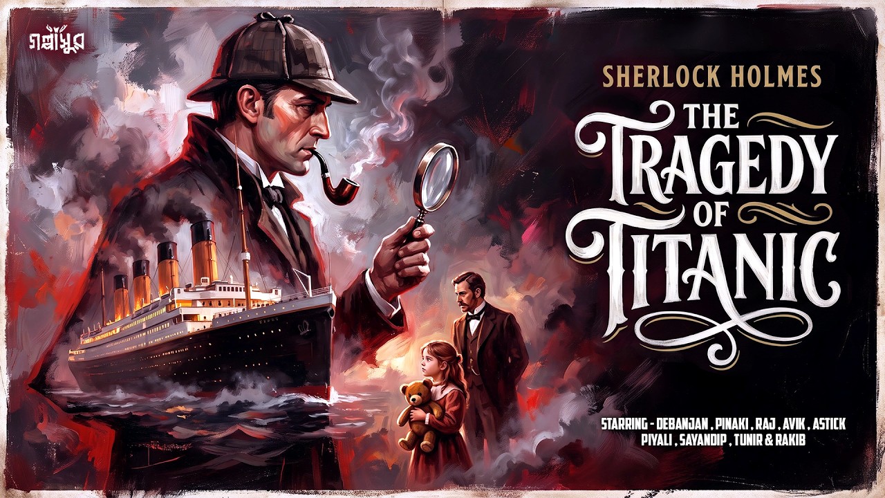 SHERLOCK HOLMES । The Tragedy Of Titanic । Adventure of Holmes। GOLPASUR। Thriller Detective Story