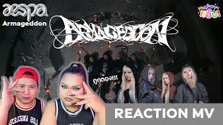 อย่ามาแอ๊บ REACTION: aespa 에스파 'Armageddon' MV เรื่องราวเดาไม่ถูกเลยเจ๊ แต่ชอบบ!!!