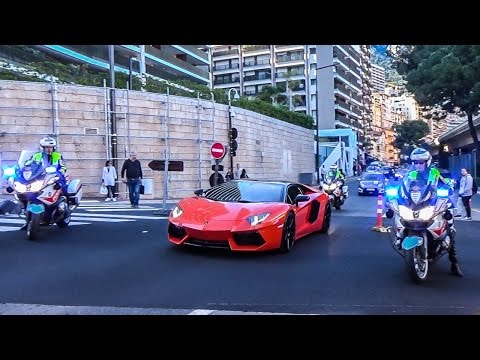 POLICE VS SUPERCARS In Monaco!????????