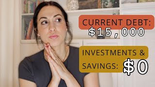 DEBT CONFESSION: 40 Year Old Has $15,000 of Debt & No Savings! | Debt Confessions Episode 4