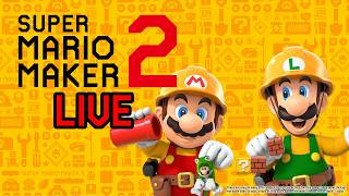 Super Mario Maker 2 Viewer Levels LIVE - Partner Direct Edition