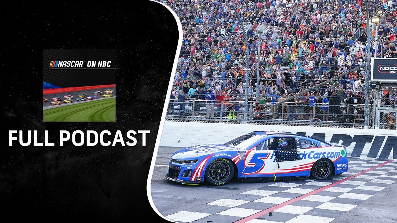 Martinsville recap Kyle Larson conquers The Paperclip NASCAR on NBC Podcast Motorsports on NBC