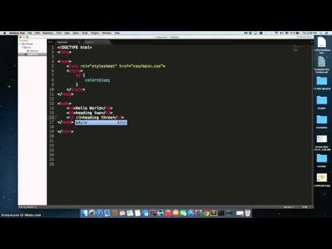 2 alternate ways to add CSS to your index.html page