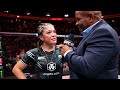 Tracy Cortez Octagon Interview | Noche UFC