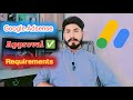 google adsense requirements for website | google adsense approval requirements for website