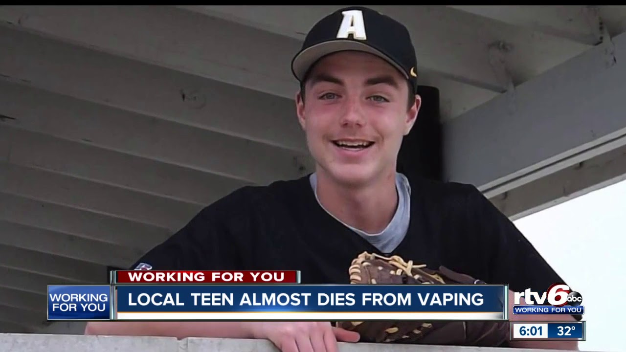 Teen speaks about vaping safety concerns after being on life support
