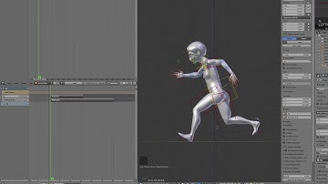 Blender NLA Editor Tutorial (Rigging a Human) in Blender 2.79b. Part 3