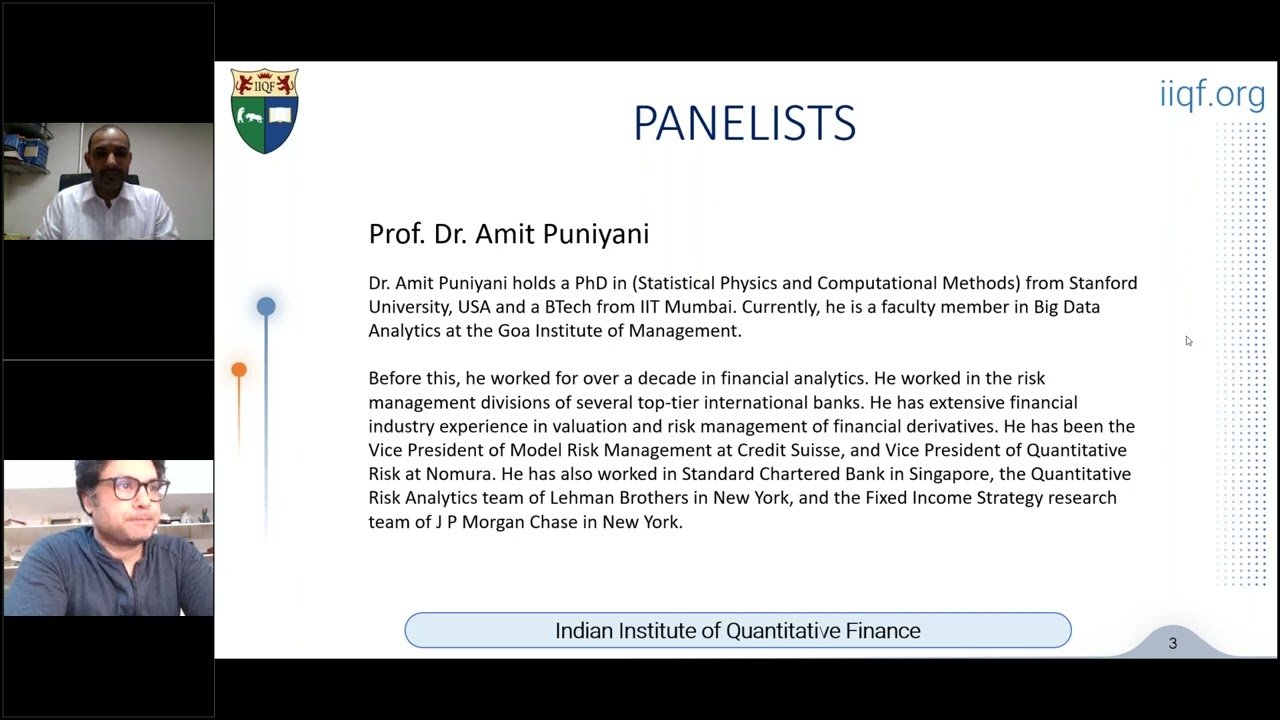 IIT Kanpur - Quantitative Finance & Risk Management Program