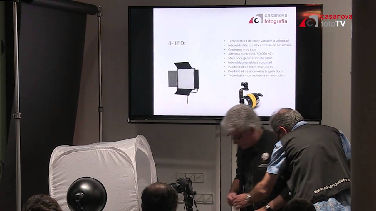 Curso de iluminación continua con Toni de Ros