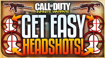 How To "GET EASY HEADSHOTS" in INFINITE WARFARE! - FAST "MORE HEADSHOTS" TIPS (IW Tips & Tricks)