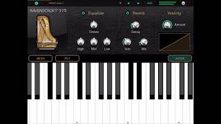 Ravenscroft 275 iOS - Classical Piano quick Demo