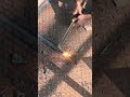 plate cutting work #stickwelding #welding #welder