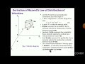 Maxwell's Law of Distribution of Velocities