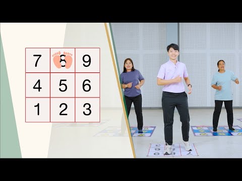 มาเต้น "เต้น 9 ช่องป้องกันลืม" กับ จันทรเกษม : ท่าที่ 6 ก้าวเป็นรูปสี่เหลี่ยมข้าวหลามตัด