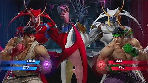 Jeda and RYU vs Jedah and RYU - MARVEL VS. CAPCOM: INFINITE