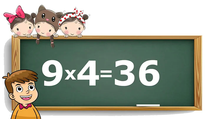 Таблица умножения на 9