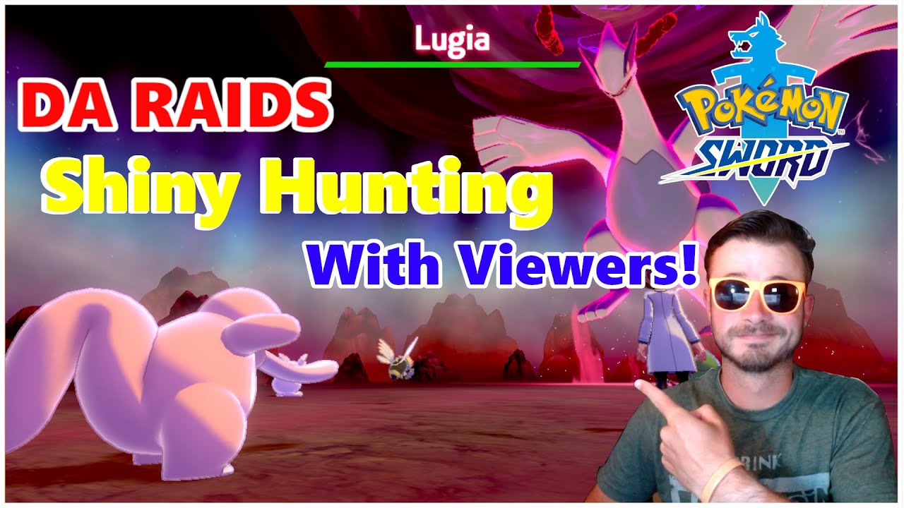 SHINY HUNTING WITH VIEWERS! COME JOIN!   | Pokémon Sword DA Raid Shiny Hunting!