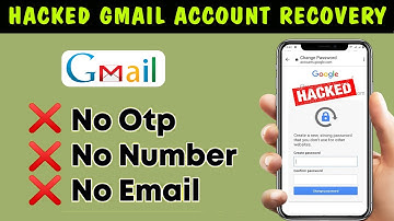 How to Recover Hacked Gmail account without phone number and Email (20246) || Gmail account recovery