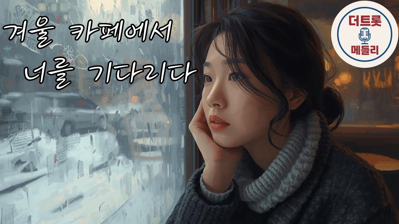 겨울 카페에서 너를 기다리다 ☕ 감성트로트