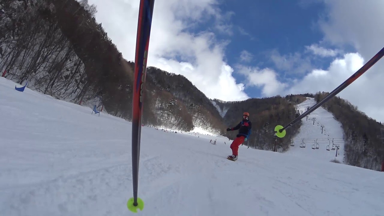 平湯温泉スキー場でスキー 19 ニックの隠れ家