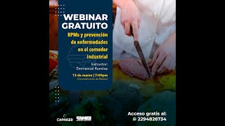 BPM's - Prevención de enfermedades en el comedor industrial by CAPINSER, Capacitación Industrial y Servicios 176 views 2 months ago 2 hours, 48 minutes