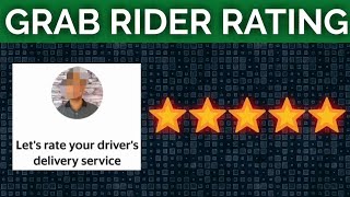 Grab Rider Got 5 Star Ratings