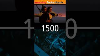 titanic जहाज में कितने लोग मारे थेshorts