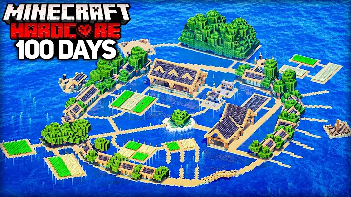 I Survived 100 Days in an OCEAN ONLY World in Minecraft Hardcore