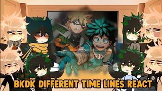 wonder duo from different time lines react || angst/sligh bkdk || BNHA//UA