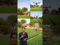 🚁 ड्रोन से खेत में स्प्रे 😳 | Smart Farming Technology 🌱 #Shorts #Viral #Trending #farming
