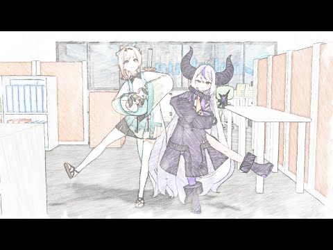 【MMDホロライブ】『いろはス』「今日も大天才っ！」【踊ってもらった】