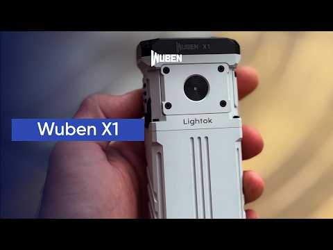 Фонарик ручной WUBEN X1 Black, видео 1