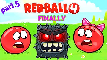 RED BALLL 4: Part 5 - INTO THE CAVES. Levels 61-75 FINALLY!