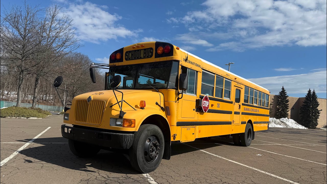 Driving a 2001 Amtran International 