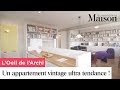 Un appartement vintage ultra tendance 