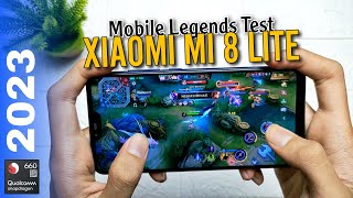 Xiaomi Mi 8 Lite Snapdragon 660 Mobile Legends Gaming Test in 2023